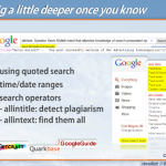 Using Google Operators For Finding Duplicate or Plagiarized Content