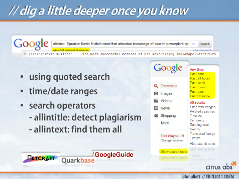 Google Operators for Finding Duplicate or Plagiarized Content
