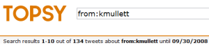 Twitter Search Via Social Search Engine Topsy